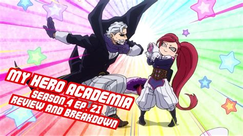 May 18, 2020 · the series would be coming as a 24 episodes standard format, giving all characters such a dynamic growth along with our protagonist, which would be hardly seen in any shounen anime. My Hero Academia Season 4 Episode 21 (Breakdown & Review ...