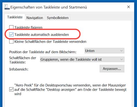 Word besitzt ein horizontales und ein vertikales lineal. Taskleiste ausblenden in Windows - so geht's