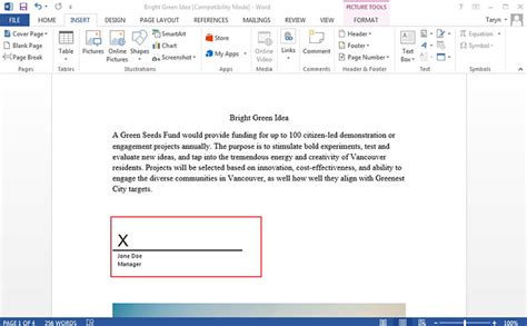 How To Add Signature In Word Complete Howto Wikies