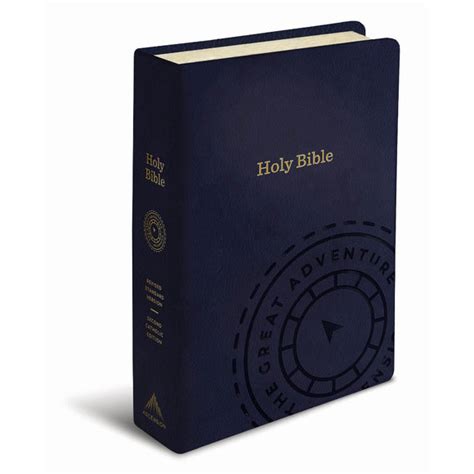 The Great Adventure Catholic Bible Leather Cover The Catholic T Store