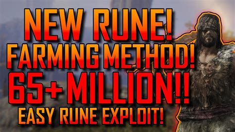 Elden Ring Million Runes New Rune Farming Method Easy Rune Exploit Level Up