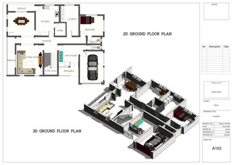 Do Architectural Plans And Presentation Drawings By Fiynx