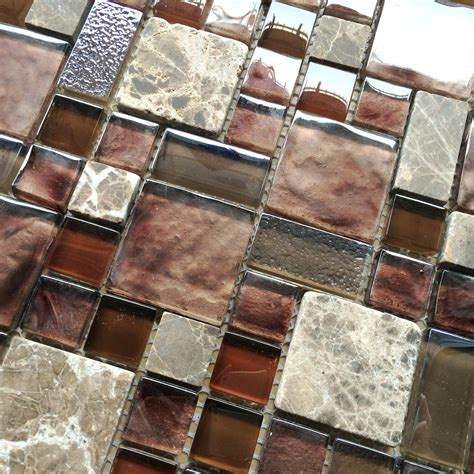 Red Glass Tile Kitchen Backsplash Burgundy Red Glass Mosaic Wall Tile Stone Mosaic Kitchen