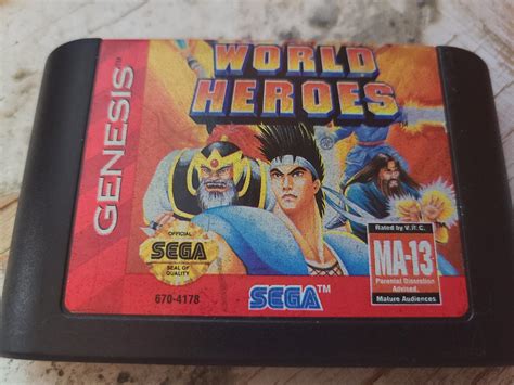 World Heroes Prices Sega Genesis Compare Loose Cib And New Prices