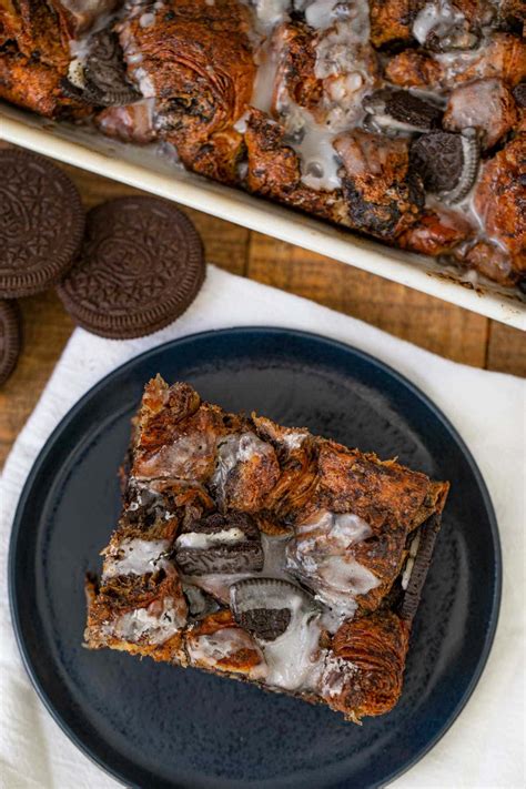 Stir yeast, water, and 1 teaspoon sugar in a bowl. Oreo Croissant Bread Pudding recipe - Dinner, then Dessert