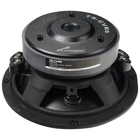 Audiopipe 6″ Woofer 75w Rms150w Max Dual 4 Ohm Voice Coils The