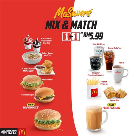 The golden arches logo, mcdonald's and happy meal are registered trademarks of mcdonald's corporation and its affiliates. Mcdonald Malaysia: McSavers Kini Dengan