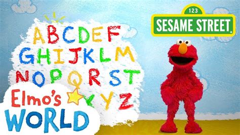 Sesame Street Alphabet Elmos World Elmo World Sesame Street