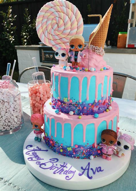 Join the lol dolls in throwing your child a birthday party they will always remember! LOL Birthday Cake #surprisecake | Funny birthday cakes ...