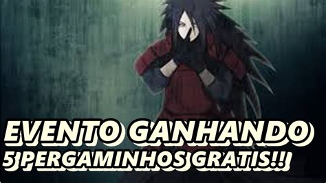 Naruto Online Evento Para Ganhar 5 Pergaminho De Selamento YouTube