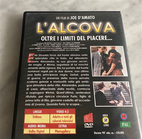 DVD L ALCOVA JOE D AMATO LILLI CARATI RARO ED VENDITA F C AVO FILM ITALIA EBay