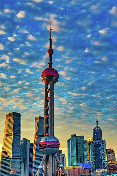 The Oriental Pearl Tv Tower Shanghai China Photograph By Jon