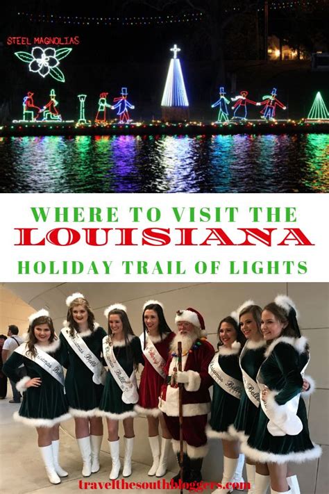Where To Visit The Louisiana Holiday Trail Of Lights Light Trails