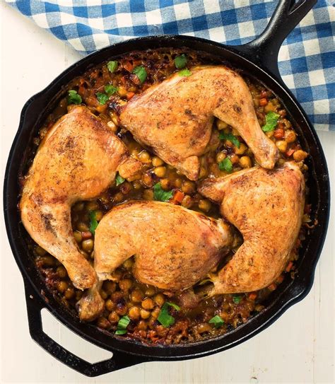 Moroccan chicken with tomatoes chickpeas and couscous. moroccan chicken and chickpeas | Recipe | Moroccan chicken ...