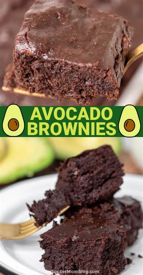 Chocolate Avocado Brownies The Soccer Mom Blog