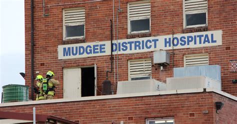 30 People Evacuated From Mudgee Hospital Photos Video Mudgee
