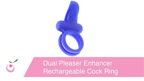 Dual Pleaser Enhancer Rechargeable Cock Ring On Vimeo