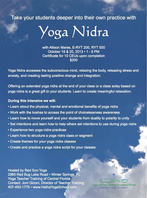 How To Write A Yoga Nidra Script
