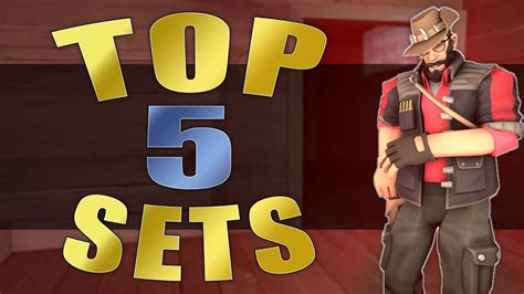 Tf2 Top 5 Best Sniper Cosmetic Sets Under 1 Key Youtube