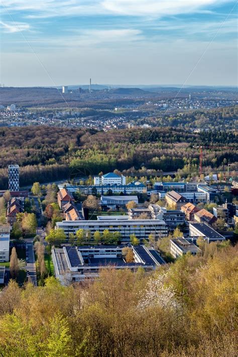 Places saarbrücken medical & healthalternative & holistic health service schwarzenbergturm. Blick vom Schwarzenbergturm Richtung Universität ...