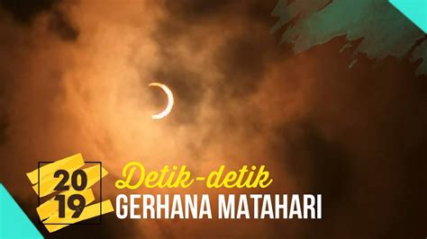 Gerhana matahari cincin sendiri dapat diamati di sumatera utara. GERHANA MATAHARI 2019 | Solar Eclipse | 4x Speed - YouTube
