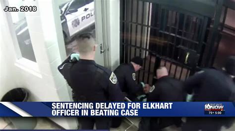 Sentencing delayed for former Elkhart police officer in 2018 beating of