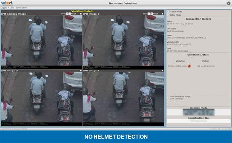 No Helmet Detection System Vehant Technologies