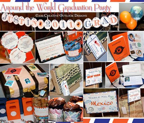 Dancing, crafts, culinary activities, and music too! Around the World Graduation Party | Around the world theme ...