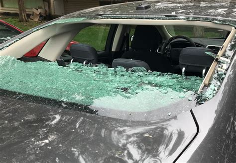 Hail Damage Destroys Cars And Windows Around Mid Missouri