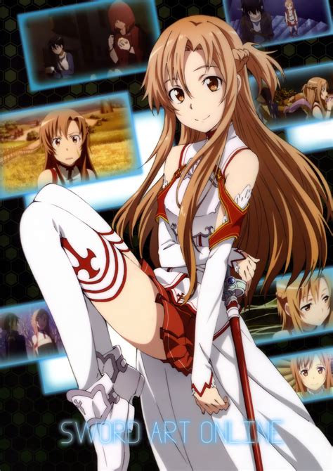 Anime Anime Girls Sword Art Online Yuuki Asuna High