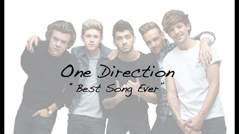 Best song ever one direction. One Direction- Best Song Ever (Lyrics) - YouTube