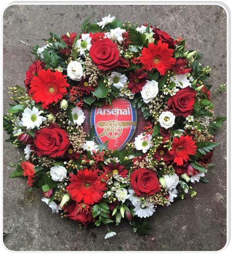 Arsenal Funeral Flower Wreath Floral Exuberance