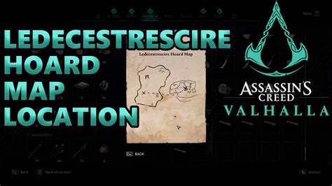 Ledecestrescire Hoard Map Treasure Location Assassins Creed Valhalla