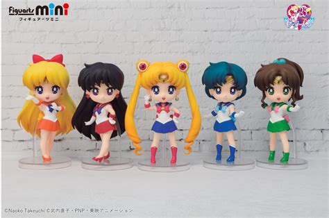 Sailor Moon New Sailor Mercury Figuarts Mini Figure Figures Plush Ore10 Collectibles