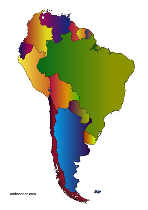 Juegos De Geografía Juego De Localiza Los Países De Sudamérica
