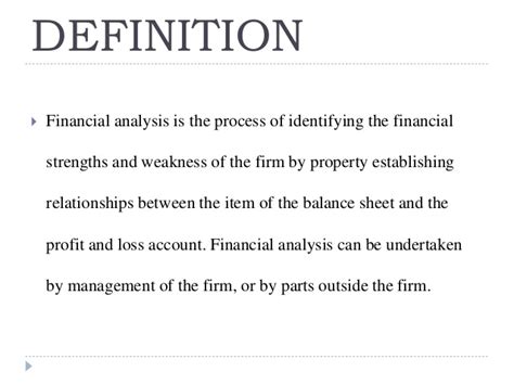 Finance definition can also be defined as the act of providing capital for business. financial statement analysis ppt