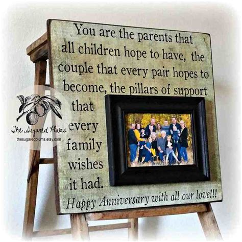 Here are 30th simple ways. Traditional 50th Wedding Anniversary Gifts For Parents ...