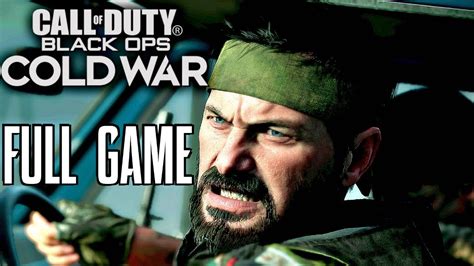Call Of Duty Black Ops Cold War Gameplay Walkthrough Full Game 1080p