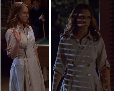 Ghost Whisperer Melinda Gordon Season Episode Fit And Flare Trenchcoat With Sleeves