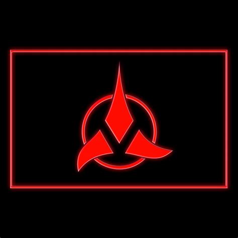 Star Trek Klingon Empire Led Sign