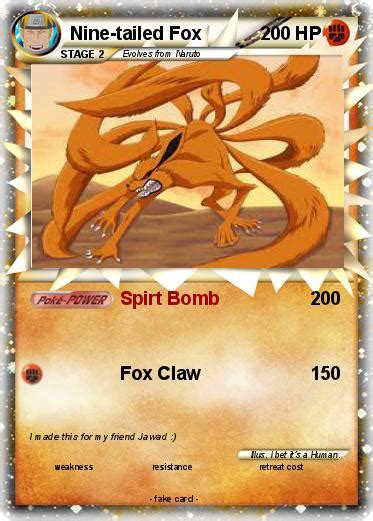 Pokémon Nine Tailed Fox 81 81 Spirt Bomb My Pokemon Card