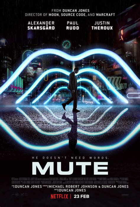 Watch Trailer For Netflixs Mute Starring Alexander Skarsgård Paul Rudd And Justin Theroux