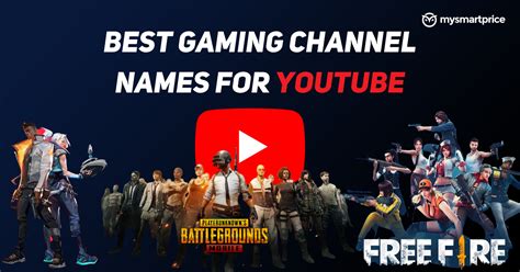 Gaming Channel Name List For Youtube Best Gaming Names For Your Youtube Channel Mysmartprice