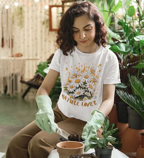 Camiseta De Flores Silvestres Camisa Floral Camisa Botánica Etsy España