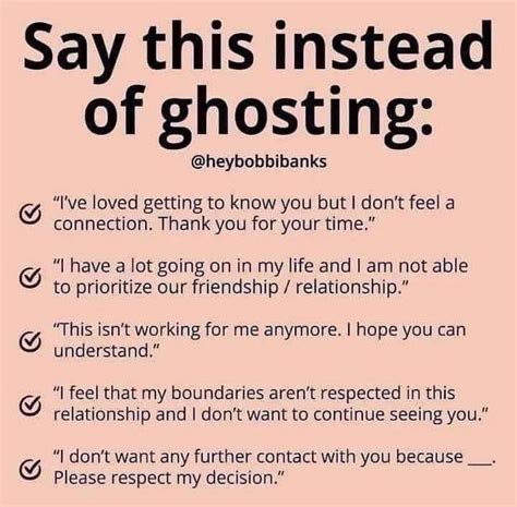 How To Stop Ghosting People Quora