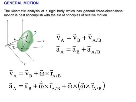 Ppt Three Dimensional Kinematics Of Rigid Bodies Powerpoint