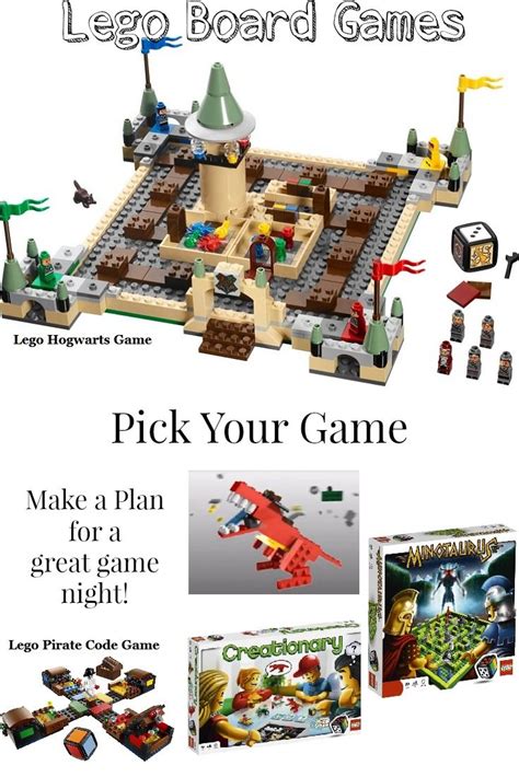 Best Lego Board Games A Great Way To Share Legos Lego Creationary