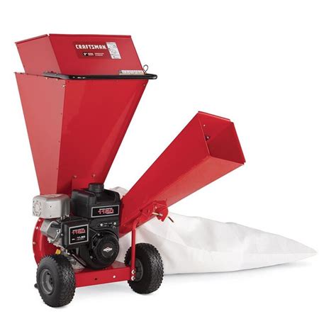 Craftsman 250 Cc Briggs And Stratton 3 In Chromium Gas Wood Chipper In