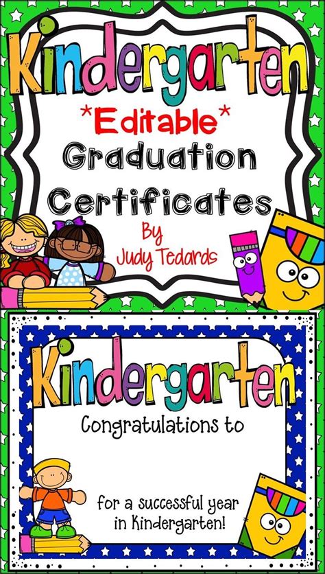 I Hope You And Your Students Enjoy These Kindergarten Graduation