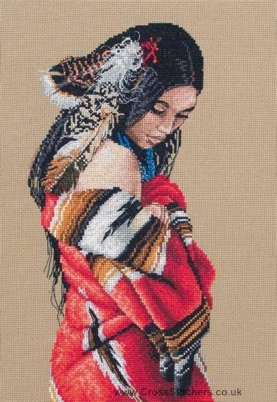 Resale of my patterns is prohibited! Free Native American Cross Stitch | ... native american ...